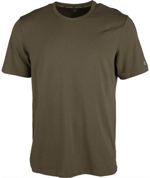 Calvin Klein S/S CREW NECK Férfi póló, khaki, méret