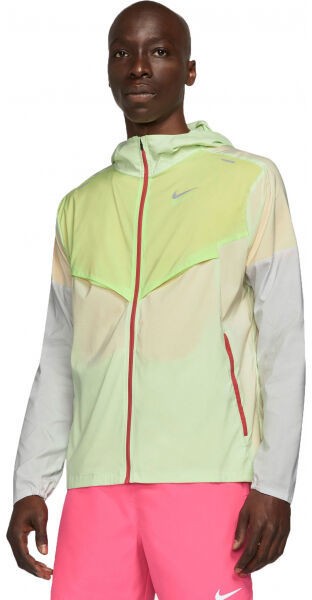 Nike WINDRUNNER Férfi futókabát, világoszöld, méret