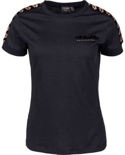 Lotto ATHLETICA CLASSIC W IV TEE JS Női póló, fekete, méret