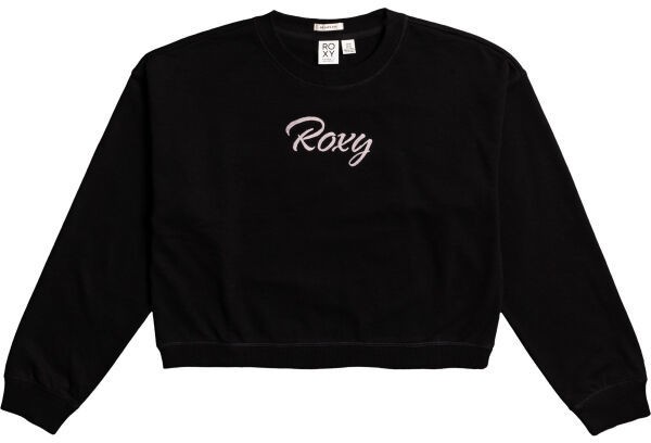 Roxy BREAK AWAY CREW Női pulóver, fekete, méret