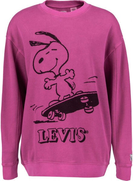 Levi's® UNBASIC CREW SWEATSHIRT Női pulóver, rózsaszín, méret