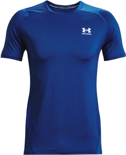 Under Armour HG ARMOUR FITTED SS Férfi rövid ujjú póló, kék, veľkosť S