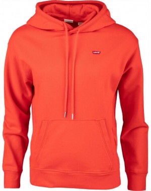 Levi's® STANDARD HOODIE Női pulóver, piros, méret galéria