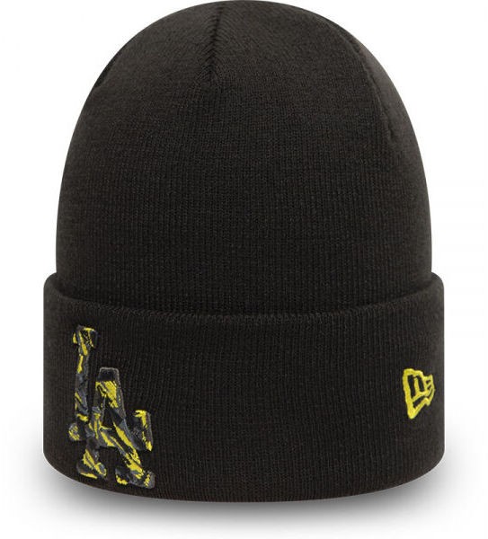 New Era CAMO INFILL CUFF KNIT LOSDOD  BLKVAL Sapka, fekete, méret UNI