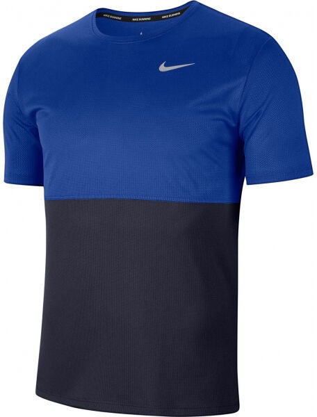 Nike BREATHE Férfi futópóló, kék, méret