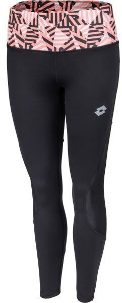 Lotto LEGGING PRT PL Női legging sportoláshoz, fekete, méret