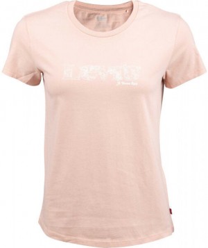 Levi's® THE PERFECT TEE Női póló, lazac, méret galéria