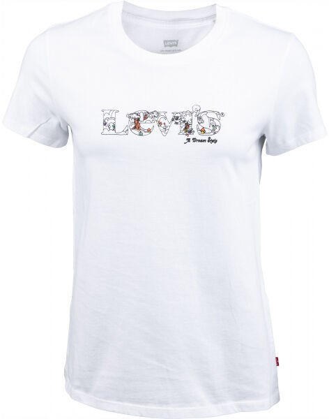 Levi's THE PERFECT TEE Női póló, fehér, veľkosť M