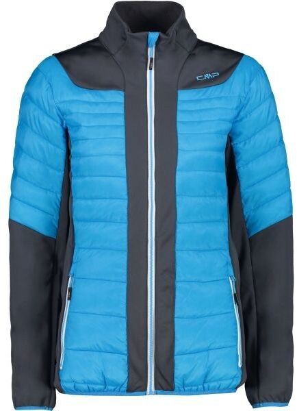 CMP WOMAN JACKET Női hibrid kabát, kék, veľkosť 40