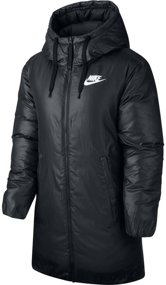 Nike W NSW SYN FILL JKT RUS Kapucnis kabát - Černá