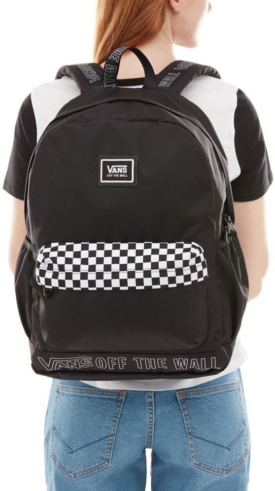 Vans WM SPORTY REALM PLUS BACKPACK Hátizsák - Černá