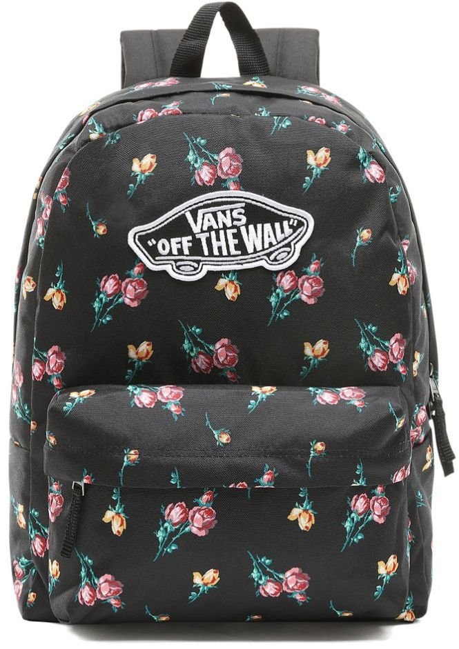 Vans WM REALM BACKPACK Hátizsák - Černá