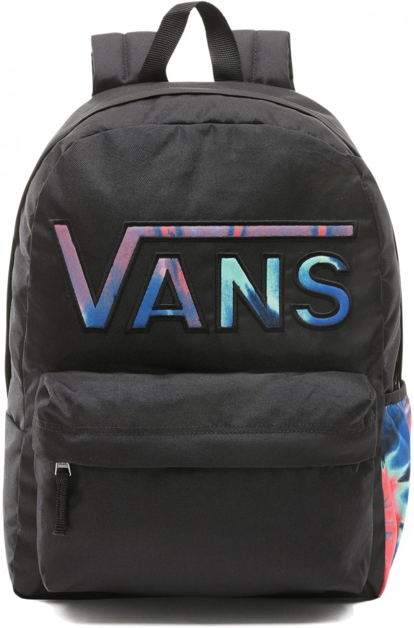 Vans WM REALM FLYING V BACKPACK Hátizsák - Černá