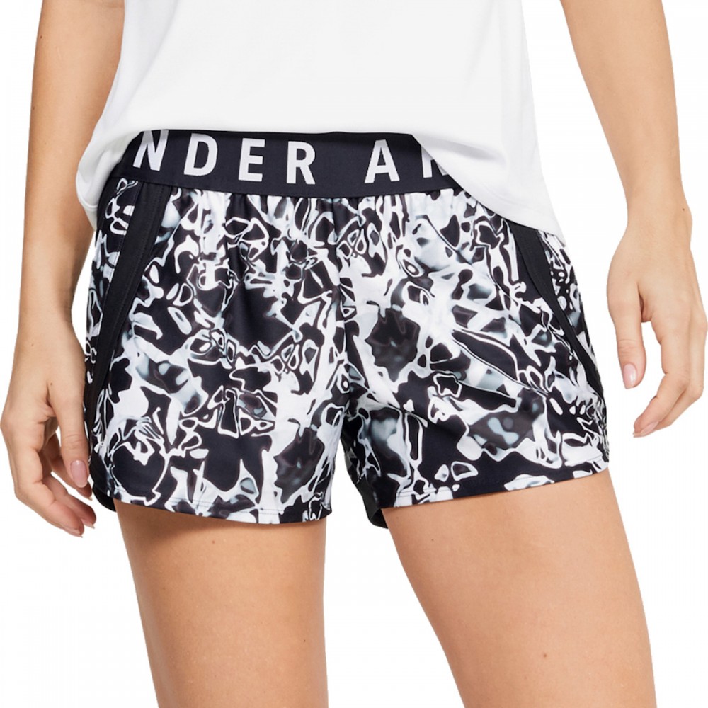 Under Armour Play Up 3.0 Printed Shorts Rövidnadrág - Fekete - XS