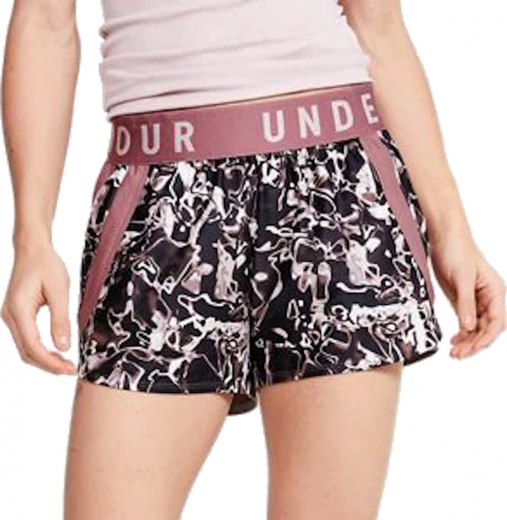 Under Armour Play Up 3.0 Printed Shorts Rövidnadrág - Rózsaszín - L