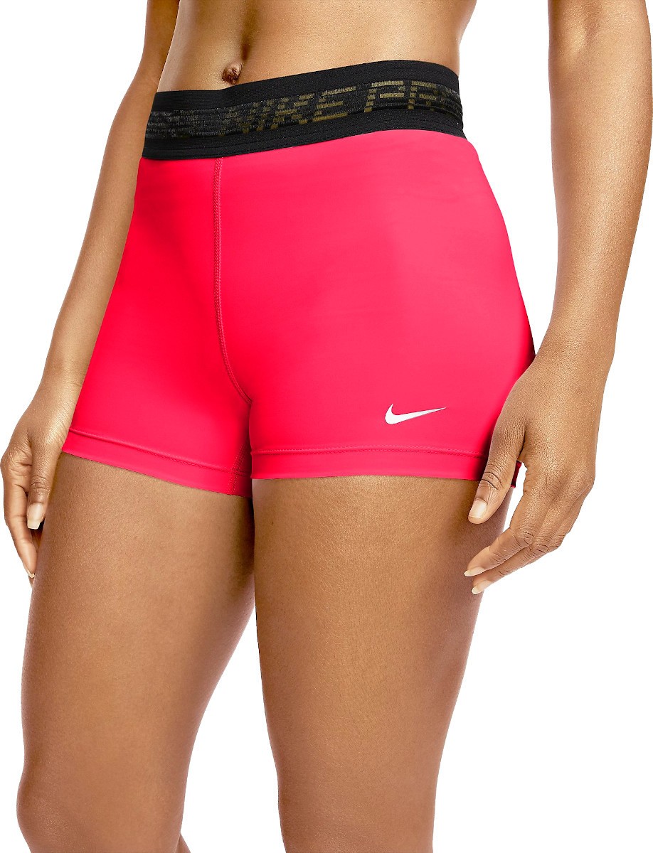 Nike W NP PRO CLN SHORT 3IN Rövidnadrág - Rózsaszín - XL
