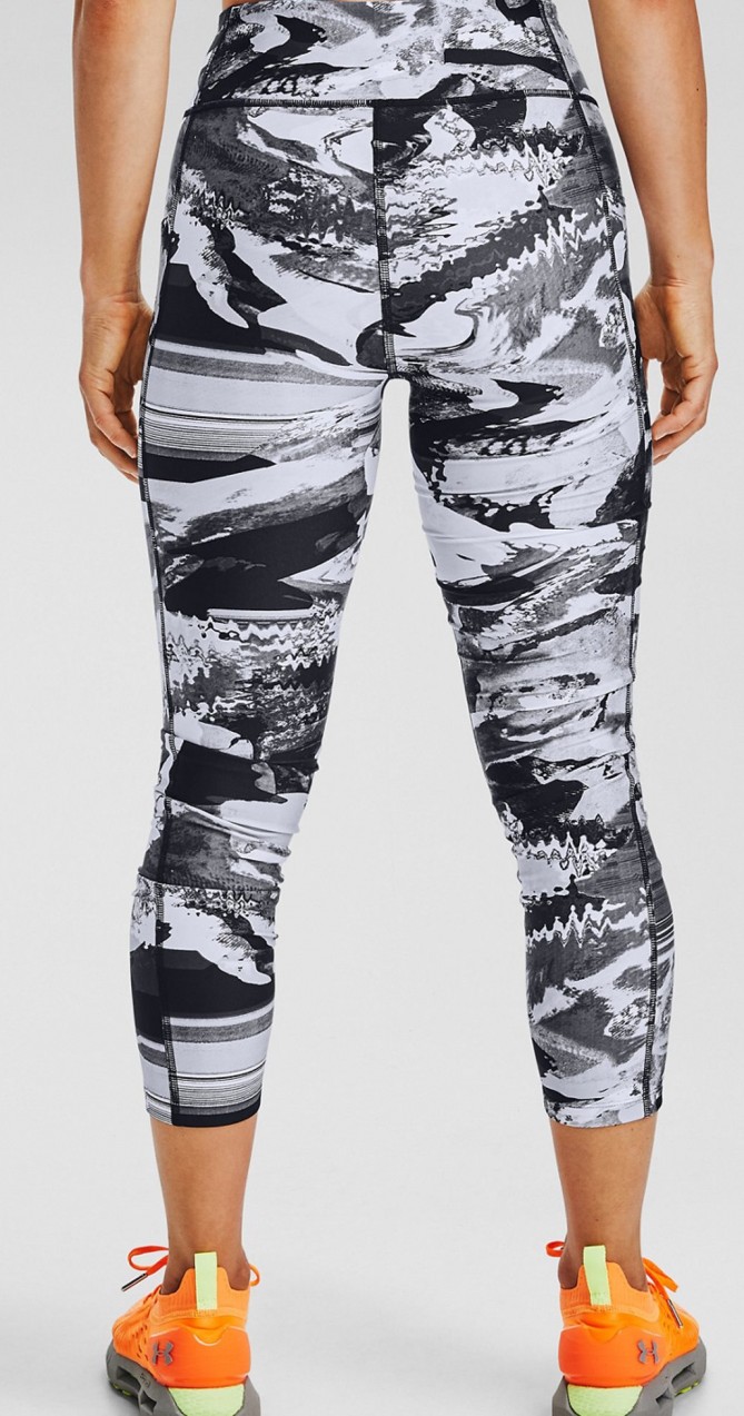 Under Armour UA HG Armour Prt Ankle Crop Nadrágok - Fekete - L