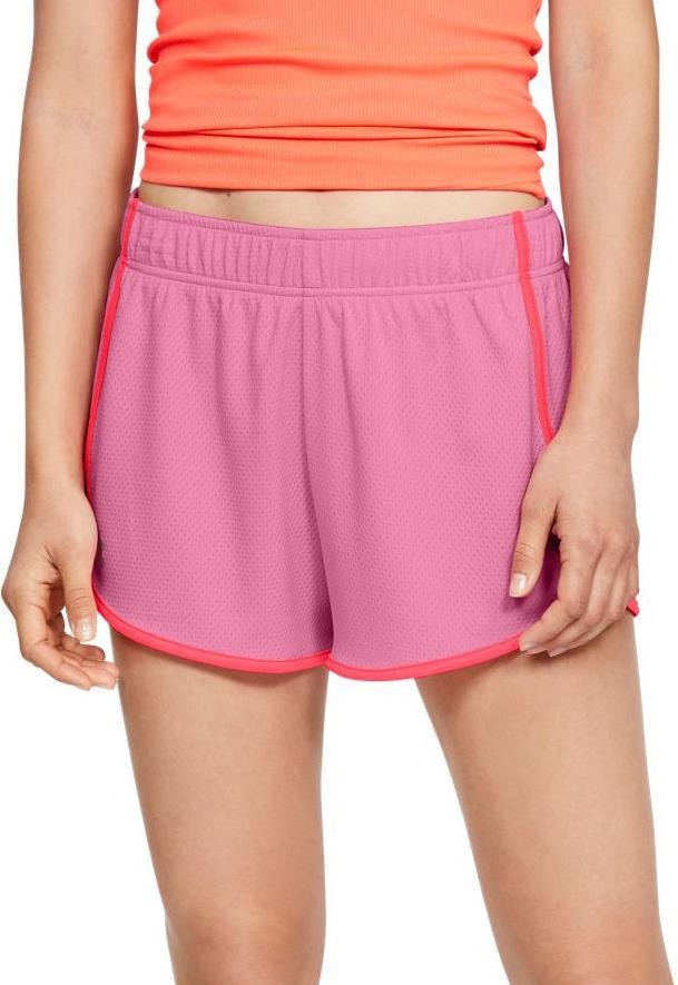 Under Armour Tech Mesh Short 3 Inch Rövidnadrág - Rózsaszín - L