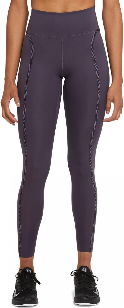 Nike W ONE LUXE ICNCLSH TGT Nadrágok - Lila - XL