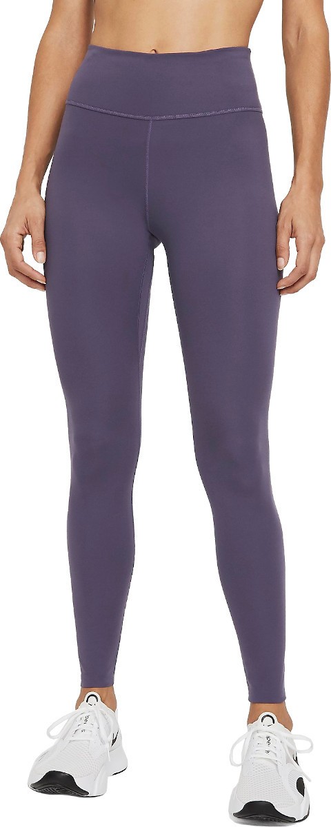 Nike W ONE LUXE MR TIGHT Bokavédő - Lila - XL