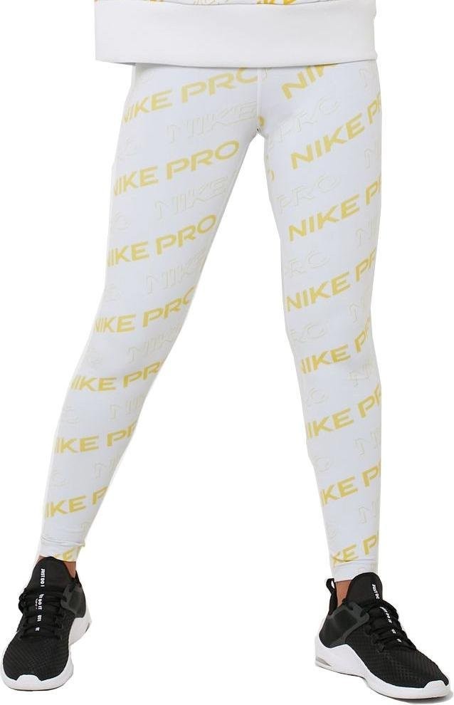 Nike W NP CLN TIGHT PRT SP Bokavédő - Fehér - L
