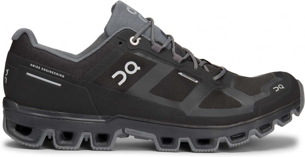 On Running Cloudventure Waterproof Black/Graphit Terepfutó cipők - 41 EU | 7,5 UK | 8 US | 26 CM