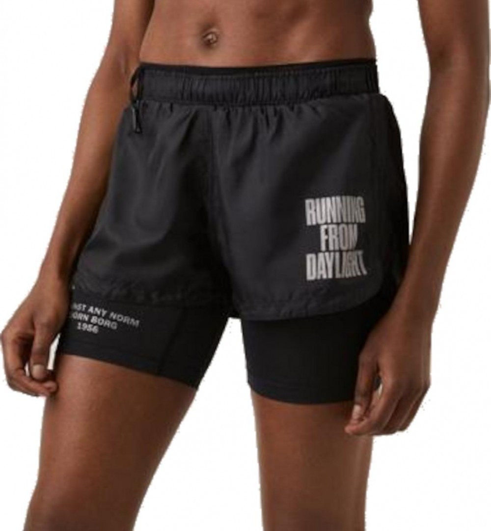 Björn Borg BJÖRN BORG SHORTS W NIGHT Rövidnadrág - Szürke - 36