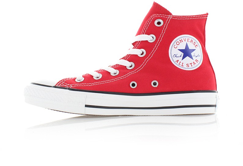 Piros női magas tornacipő Chuck Taylor All Star