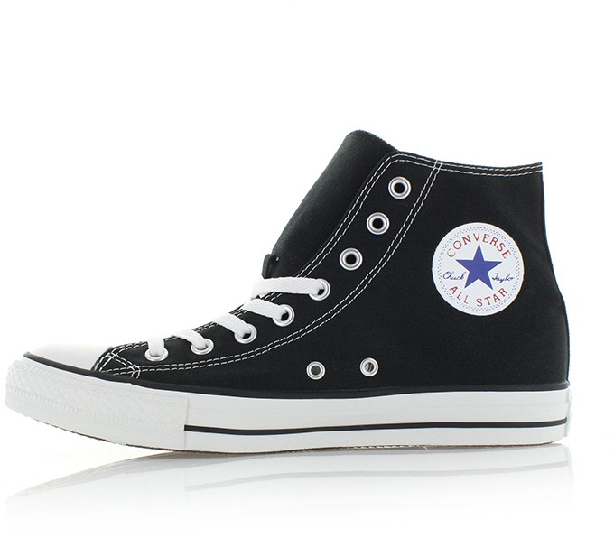 Fekete női magas tornacipő Chuck Taylor All Star