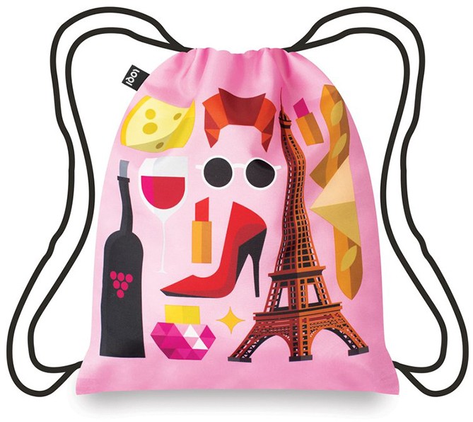 Rózsaszín zsák Loqi Hey Paris