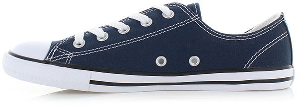 Sötétkék női alacsony tornacipő Chuck Taylor All Star Dainty I