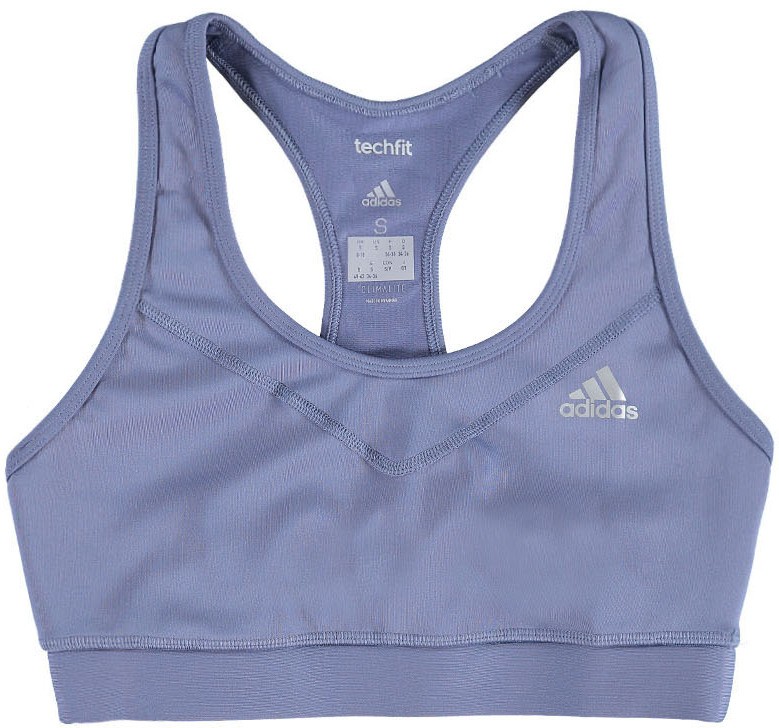 Lila sport melltartó ADIDAS TF Bra - Solid