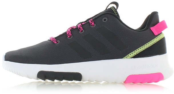 Fekete-rózsaszín női tornacipő ADIDAS Cloudfoam Racer TR