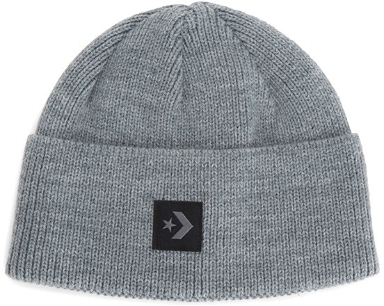 Szürke sapka Converse Star Chevron Short Dome Watchcap