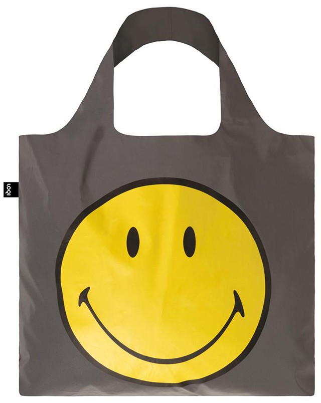 Szürke-sárga táska Reflective Smiley