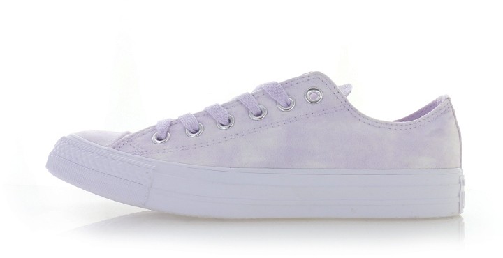 Világos lila női alacsony szárú tornacipő Chuck Taylor All Star Peached Wash