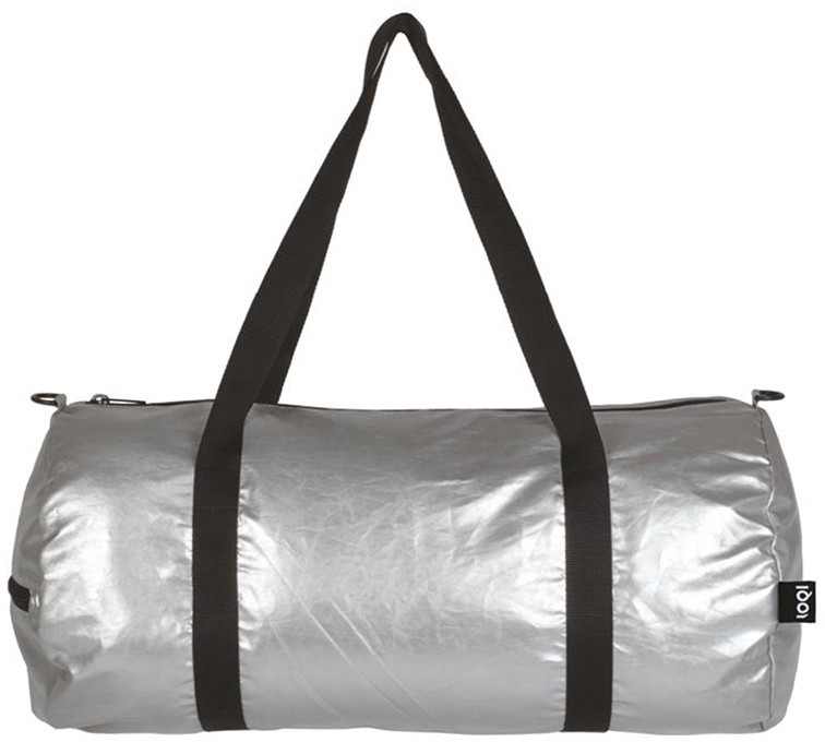 Ezüst sporttáska Metallic Matt Silver Weekender