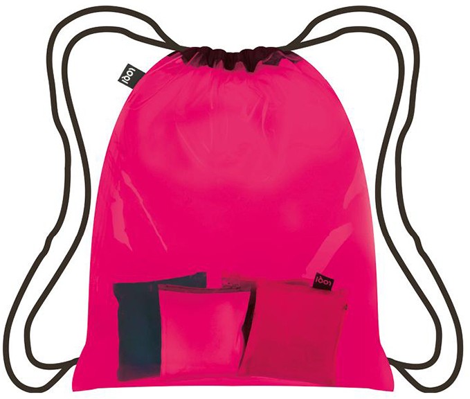 Áttetsző rózsaszín hátizsák Transparent Pink Backpack