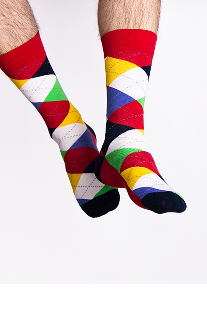Többszínű zokni La Paz