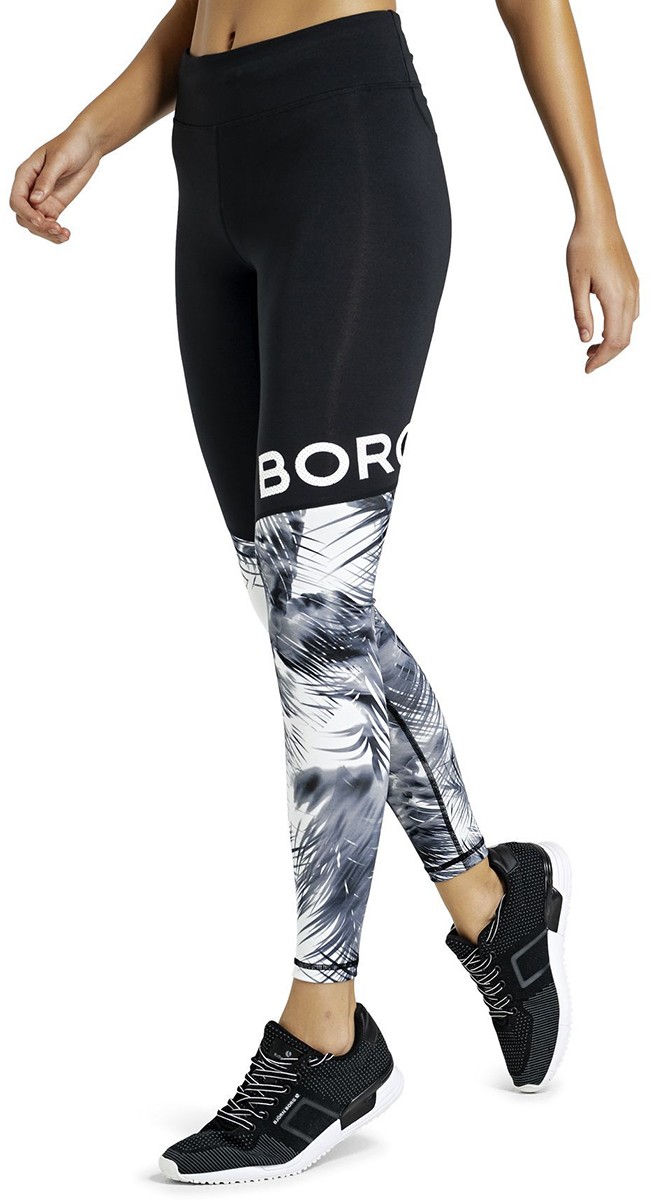 Fekete-szürke leggings Calina