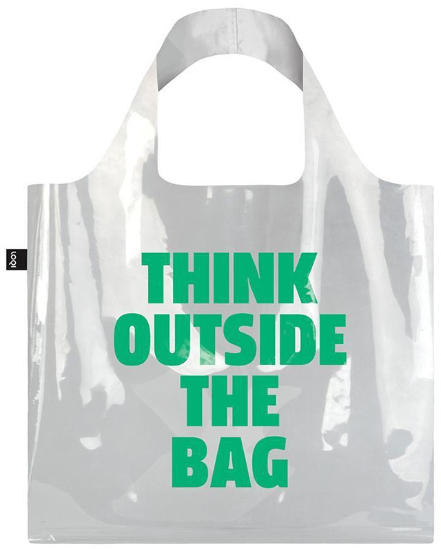 Áttetsző táska Think Outside the Bag