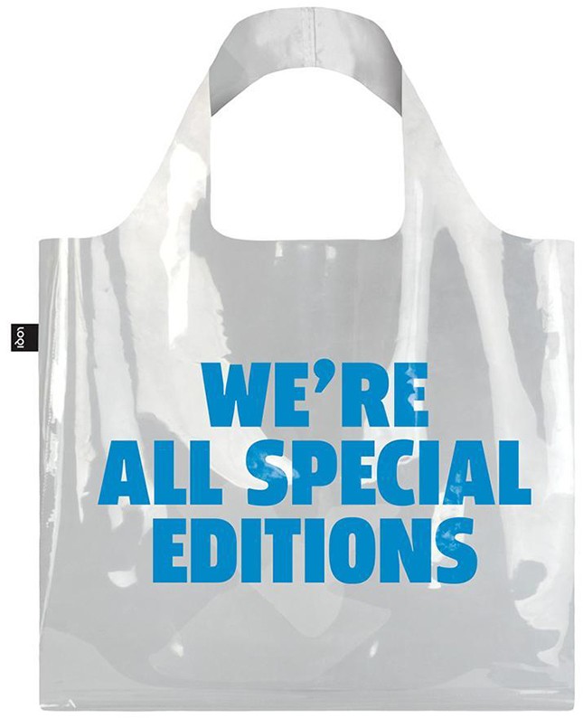 Áttetsző táska We're all Special Editions Bag