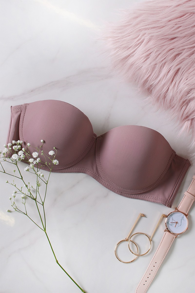 Lila push-up melltartó Secret Strapless Bra