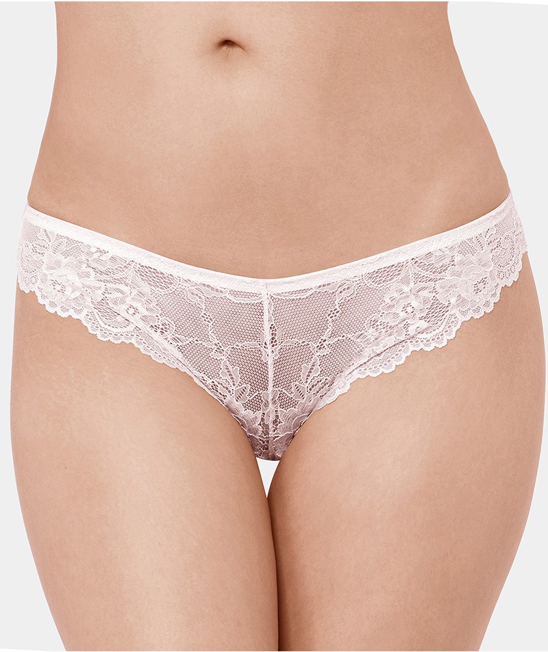 Törtfehér brazil bugyi  Tempting Lace Brazilian String