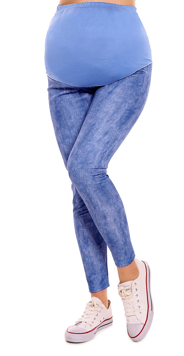 Kék kismama leggings 1684