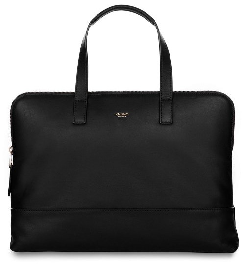 Knomo Slim női laptop táska fekete