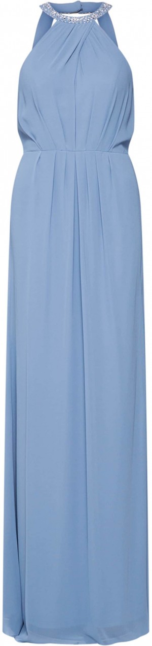 STAR NIGHT Estélyi ruhák 'long dress chiffon'  világoskék