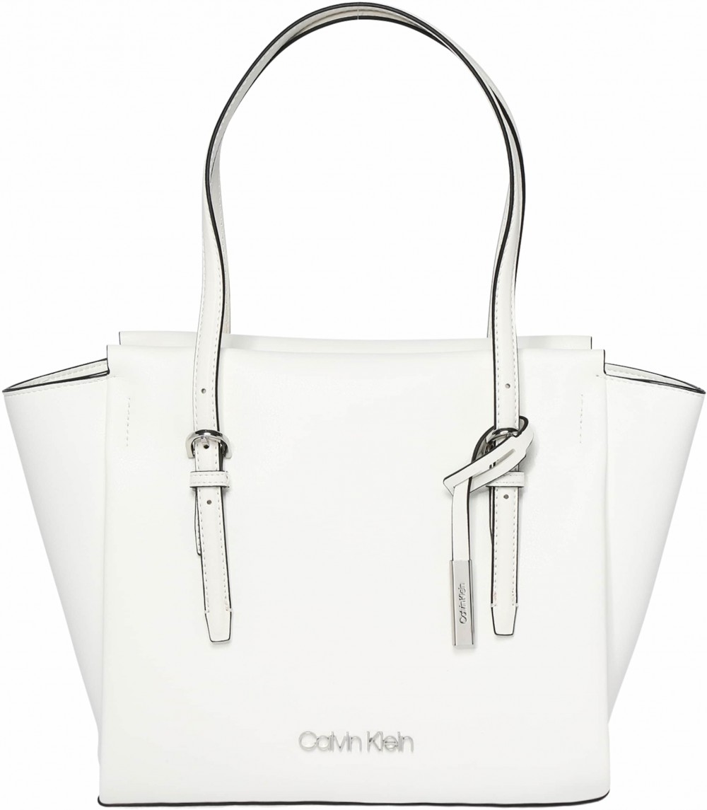 Shopper táska 'AVANT' Calvin Klein Fekete / Fehér Calvin Klein