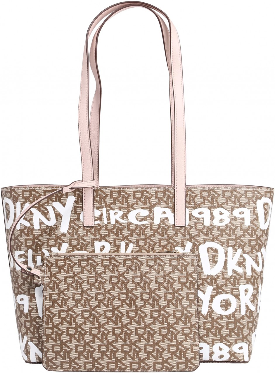 Shopper táska 'BRAYDEN' DKNY Bézs / Rózsaszín DKNY
