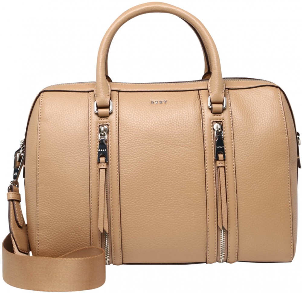 Kézitáska 'TOMPSON-TZ SATCHEL-PEBBLE' DKNY Bézs DKNY